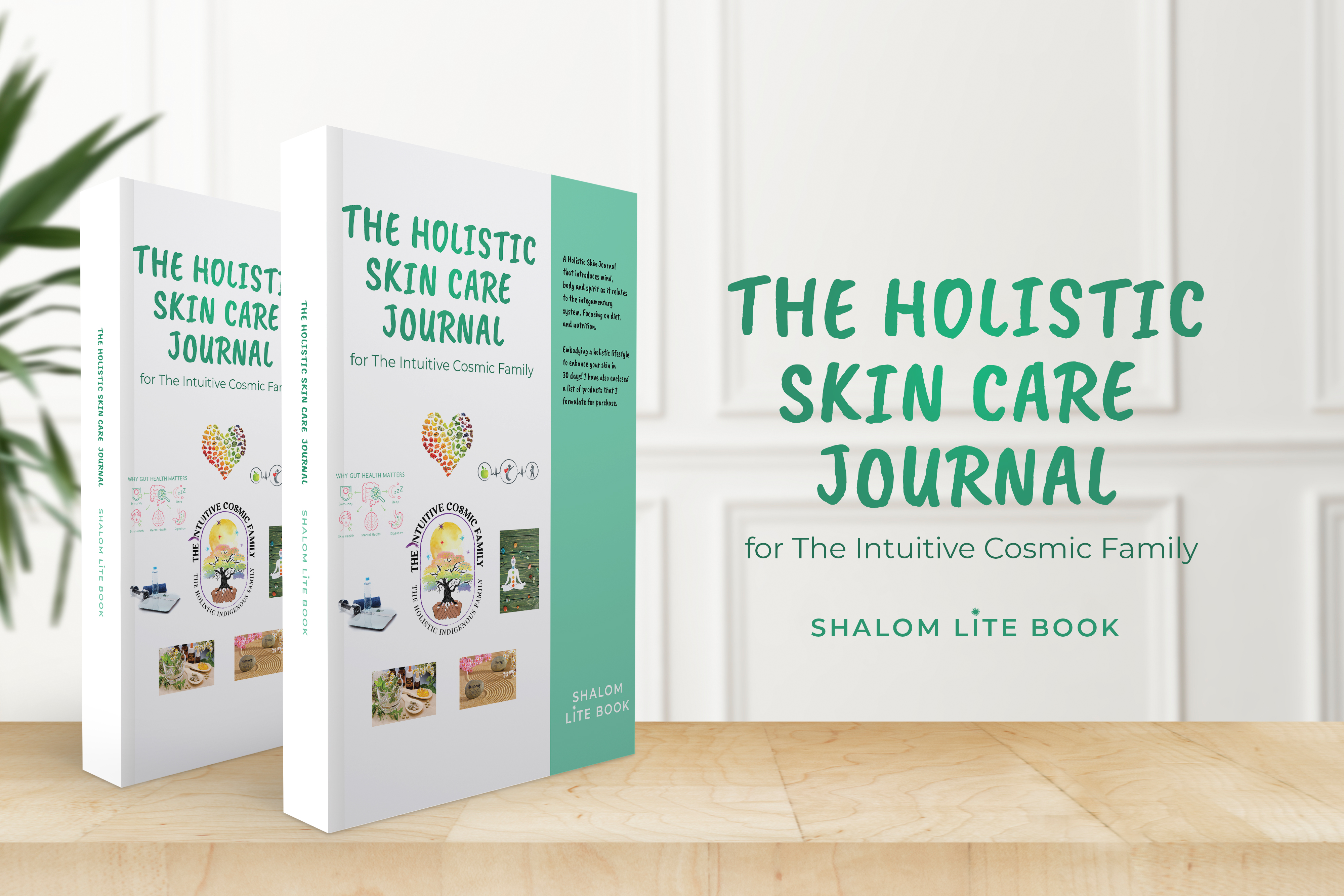 This journal was created to give perspective clients of the holistic skin spa a starting foundation, for skin cell renewal after thirty days.